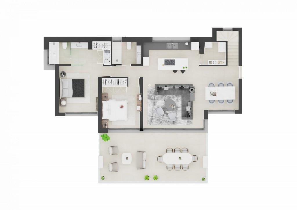 Te koop Gelijkvloers appartement Costa Del Sol Benahavís € 606.000,-