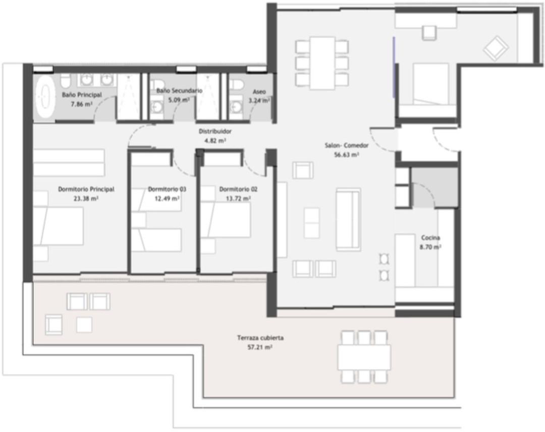 Te koop Middle Floor Apartment Costa Del Sol La Quinta € 1.950.000,-