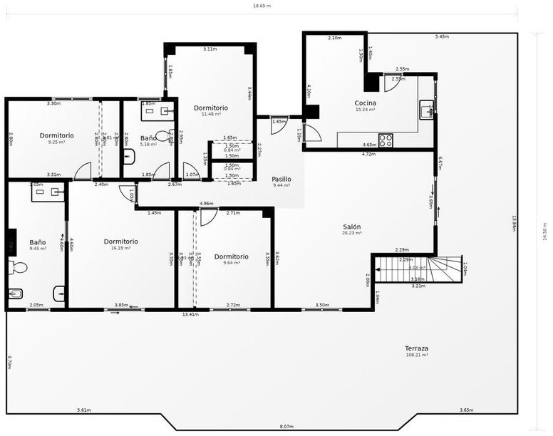 Te koop Penthouse Duplex Costa Del Sol Torremolinos € 650.000,-