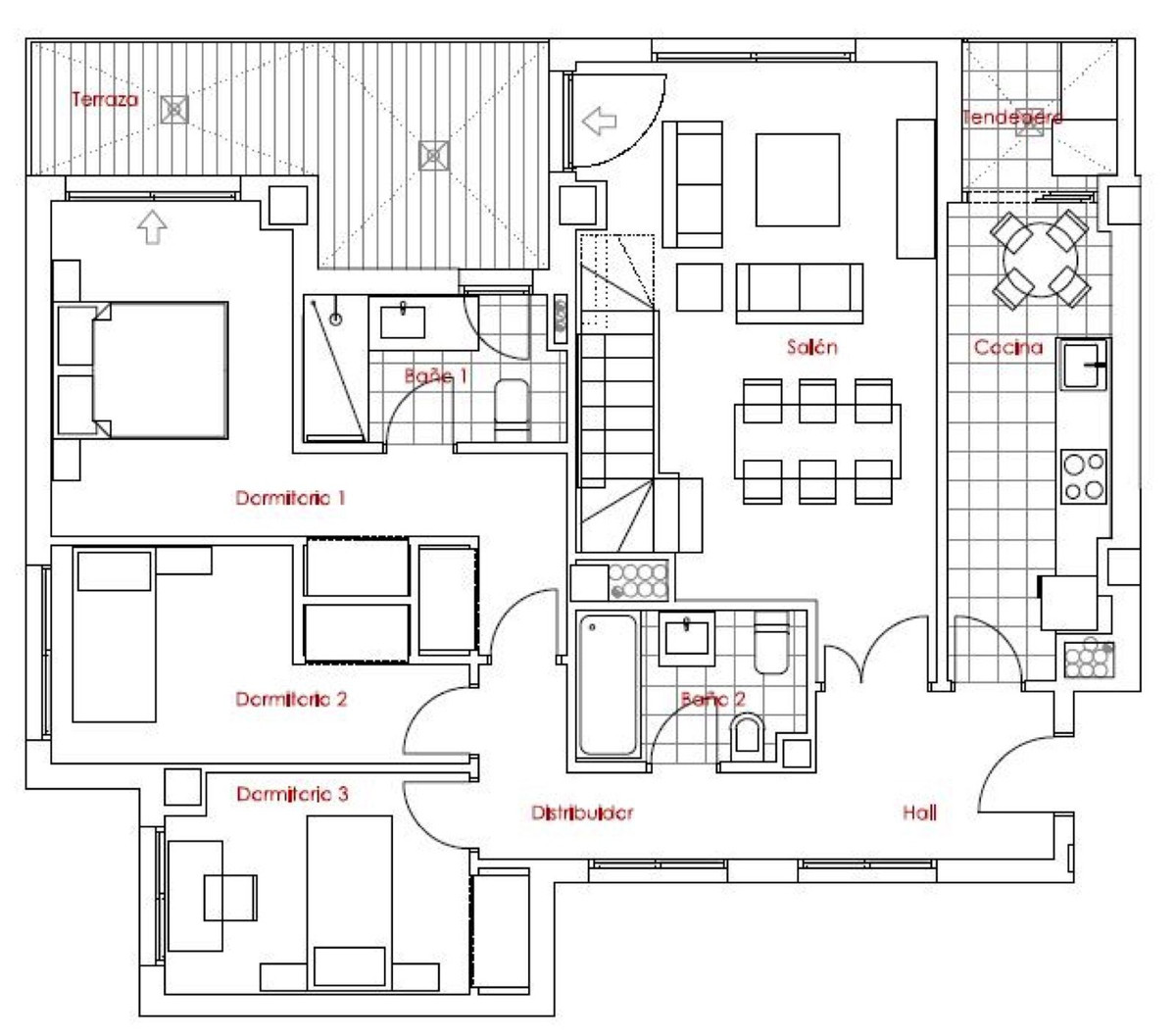Te koop Penthouse Duplex Costa Del Sol Estepona € 795.000,-